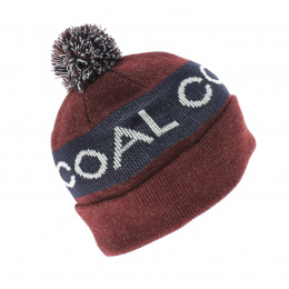The Team heather burgundy Coal Beanie
