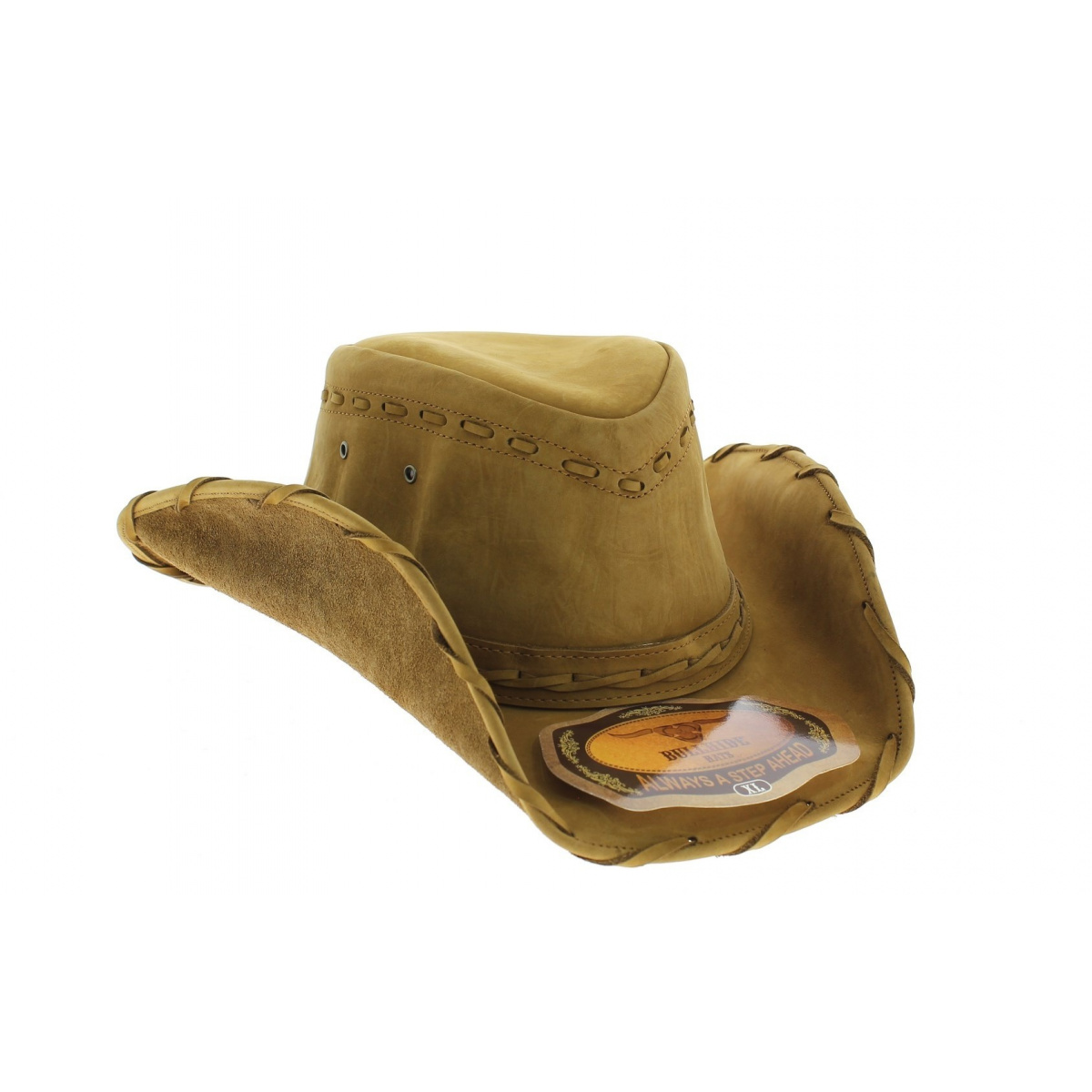 Chapeau de ceinture western en cuir large pour hommes, casquette rétro