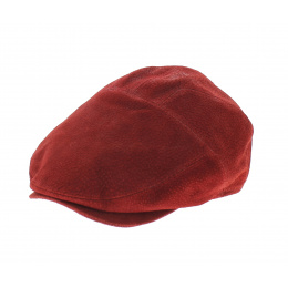 Casquette Ralph Cuir Bordeaux - Traclet
