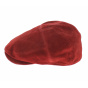 Burgundy Leather Ralph Cap - Traclet