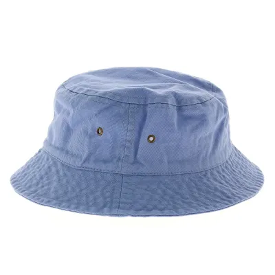 Sky blue cotton bucket hat - buy blue bucket hat Reference: 5111 | Chapellerie Traclet