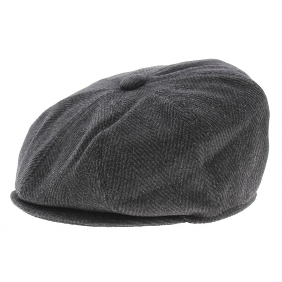 Figeac Grey Chevron Cap Figeac Grey Chevron Cap