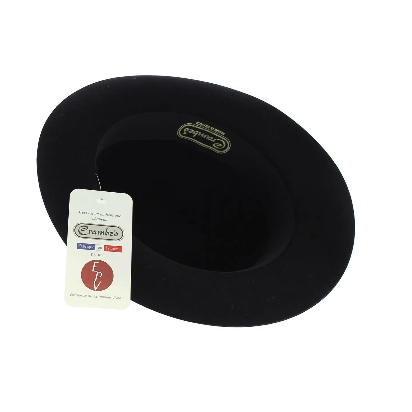 Le François Black Fedora Hat Reference: 350 | Traclet Millinery