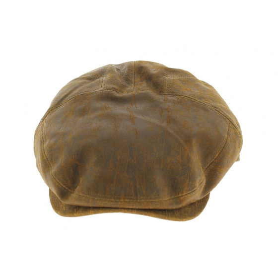 Camel Leather Cap Ralph - Traclet