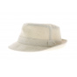 Trilby Hat Belgrade Cotton Grignan & Toffee - Crambes