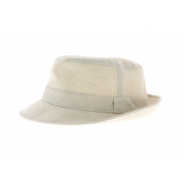 Trilby Hat Belgrade Cotton Grignan & Toffee - Crambes