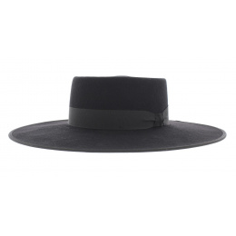 Wide-Brimmed Auvergnat Felt Hat