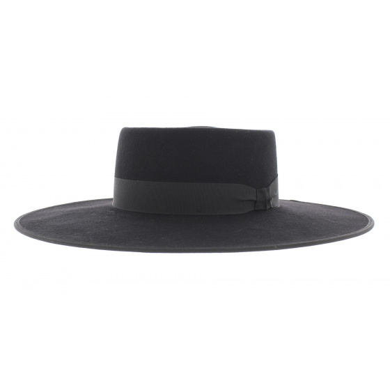 Chapeau Auvegnat Feutre Grands Bords