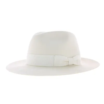 white bogarte hat - buy hat, White Bogarte Fedora Hat Fur Felt - Traclet Reference: 1960 | Traclet Hat Shop