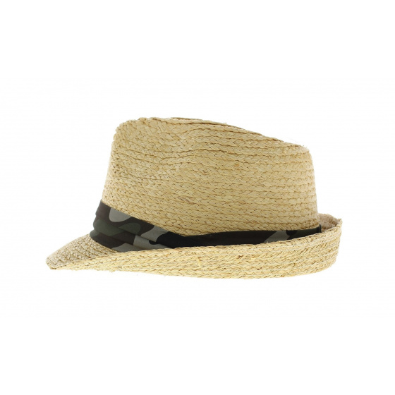 Chapeau trilby camouflage