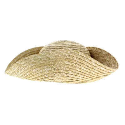 Tricorne paille fabrique en FranceReference : 4589 | Chapellerie Traclet