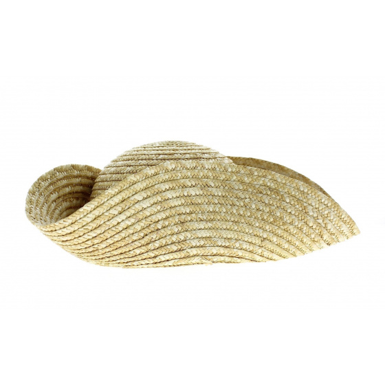 Straw tricorn