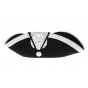 Revolution Tricorn with Silver Trim Black Felt