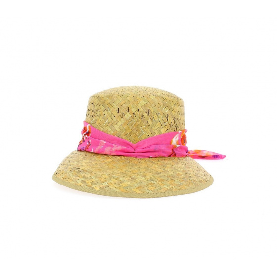  casquette Giuditta ruban fantaisie rose 