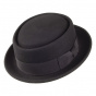 Black Walworth Pork Pie Hat