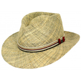 Chapeau fedora paille Calas