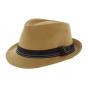 Trilby Hat - Brown Strike