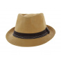 Trilby Hat - Brown Strike