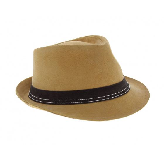 Trilby Hat - Brown Strike