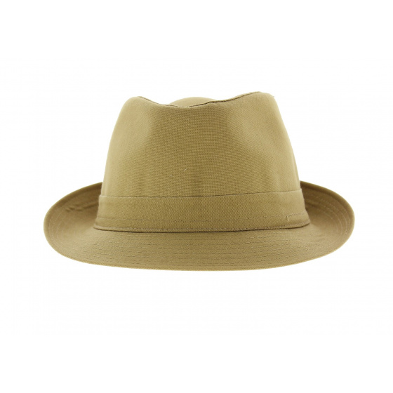Gold-Bronze Trilby Hat