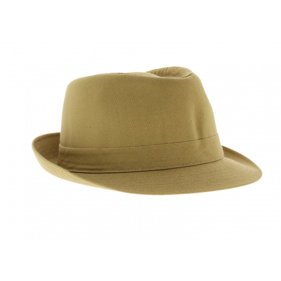 Gold-Bronze Trilby Hat
