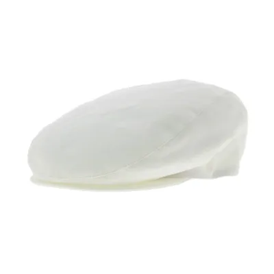 White Flat Cap - Vintage Flat Cap Reference: 5318 | Traclet Hat Shop