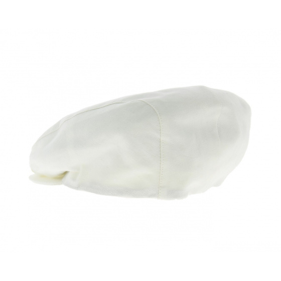 Casquette Plate Bianca Coton Blanche - Traclet