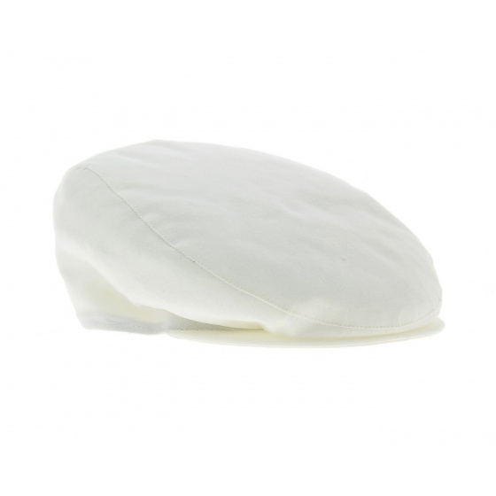 Casquette Plate Bianca Coton Blanche - Traclet