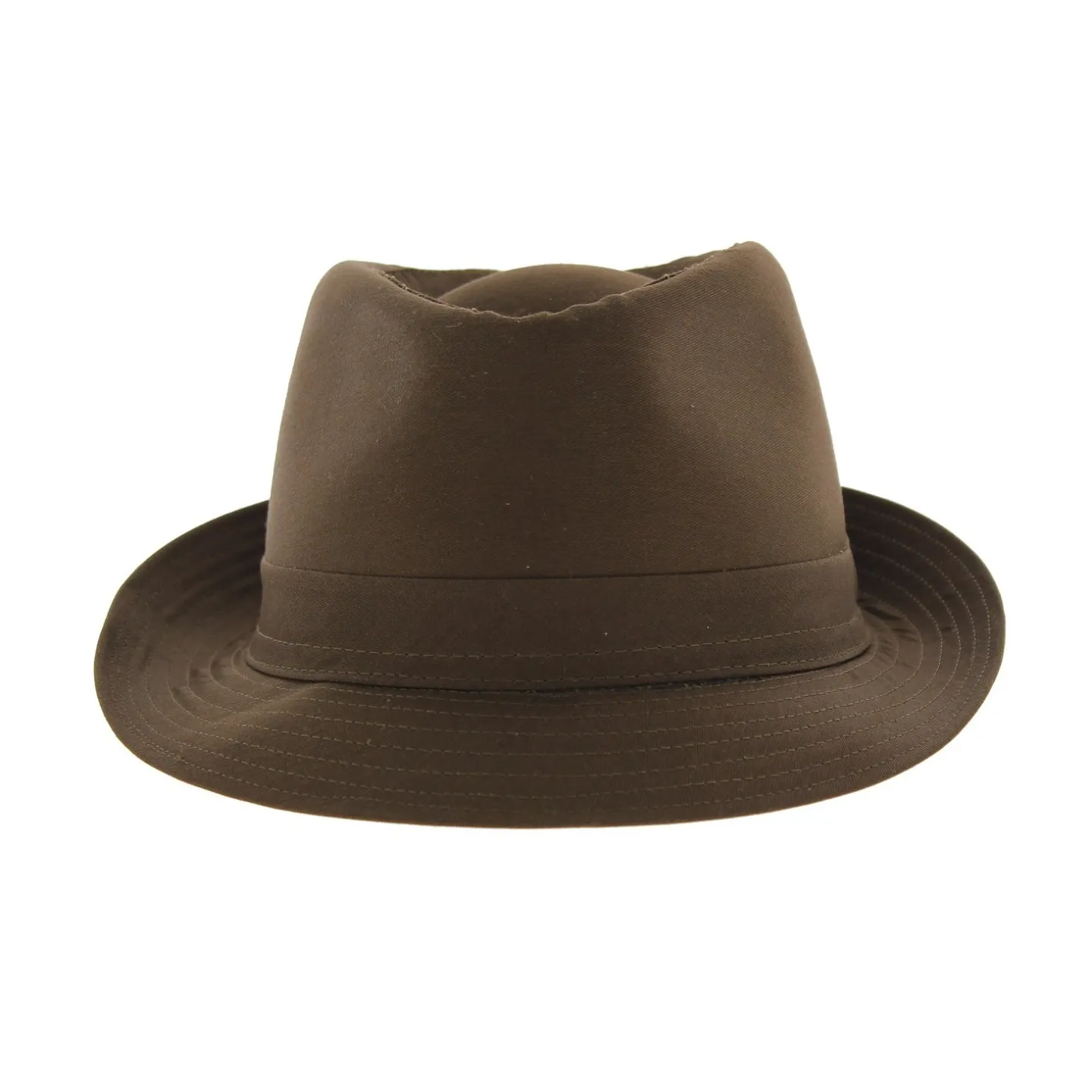 Chapeau Trilby Cotton Marron Reference : 5330 | Chapellerie Traclet