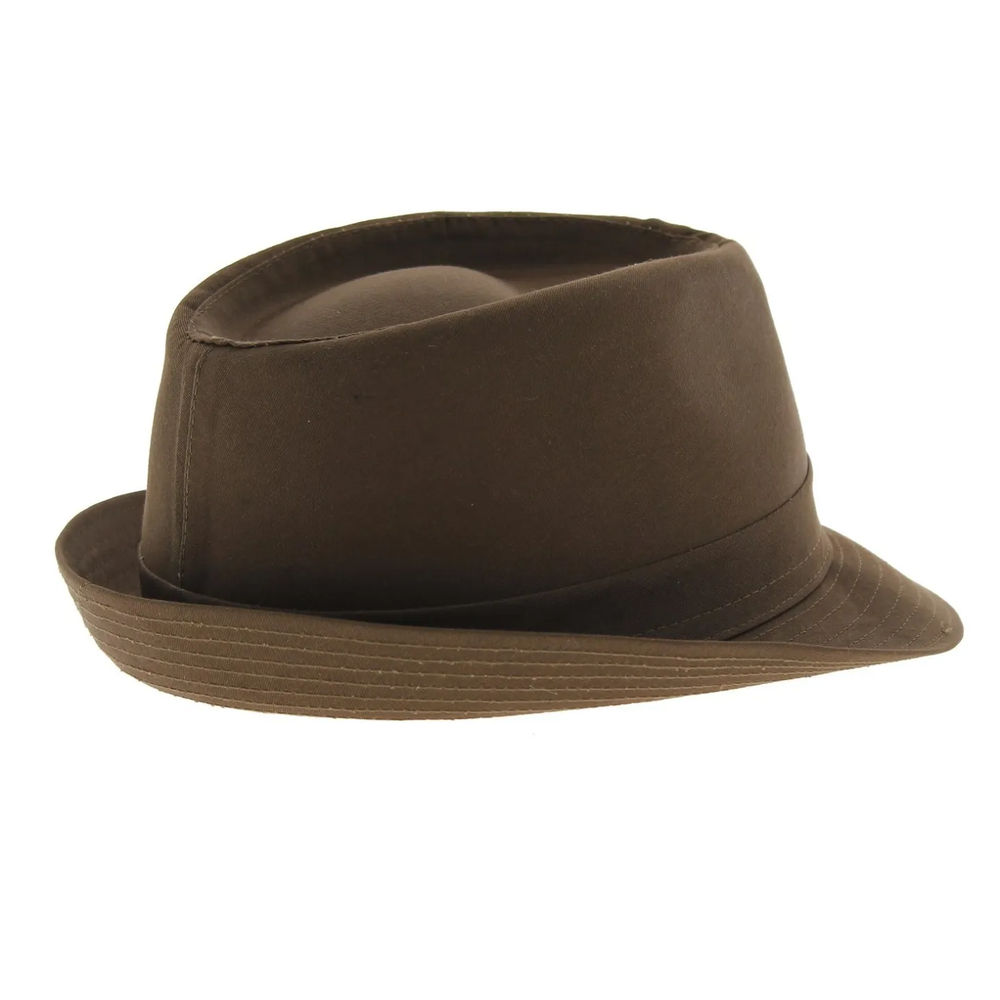 Chapeau Trilby Cotton Marron Reference : 5330 | Chapellerie Traclet