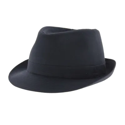 Chapeau trilby Coton Bleu Marine