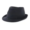 Chapeau trilby Coton Bleu Marine
