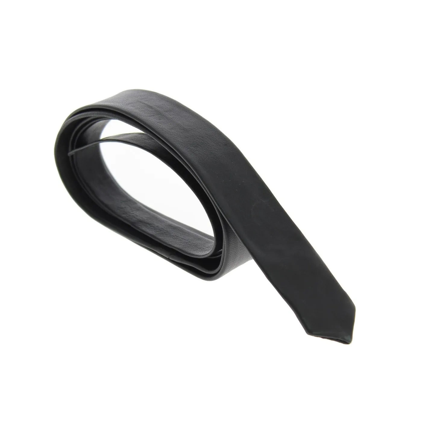 Cravate Ficelle Cuir Noir - achat cravate cuir Reference : 5345 | Chapellerie Traclet
