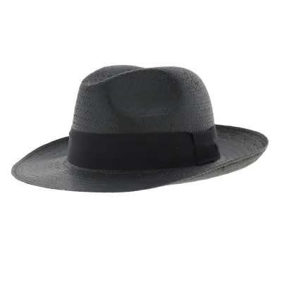 Black Pittsburgh Fedora Hat Reference: 5384 | Traclet Hat Shop