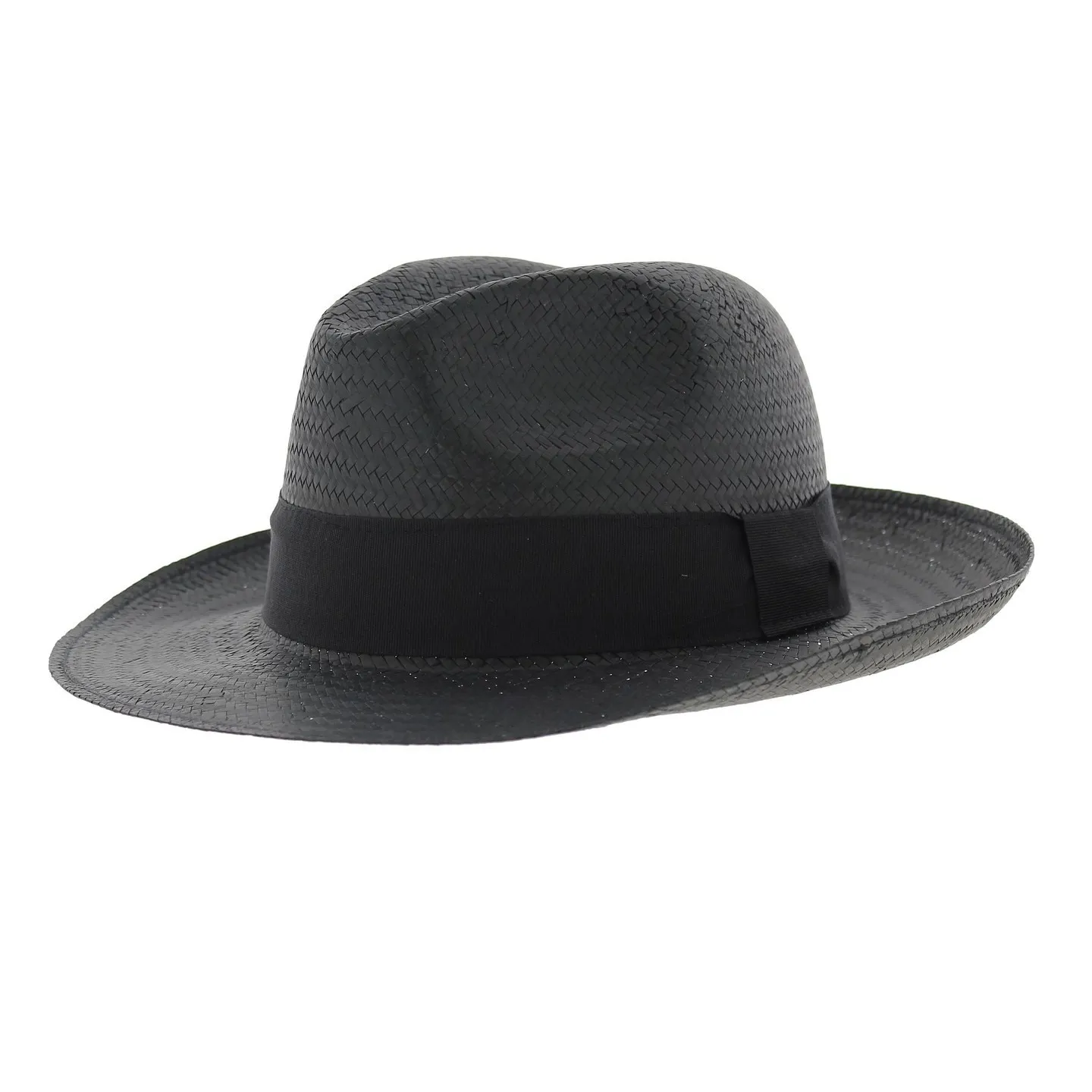 Chapeau Fedora Pittsburgh noir Reference : 5384 | Chapellerie Traclet