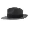 Chapeau Fedora Pittsburgh noir Reference : 5384 | Chapellerie Traclet