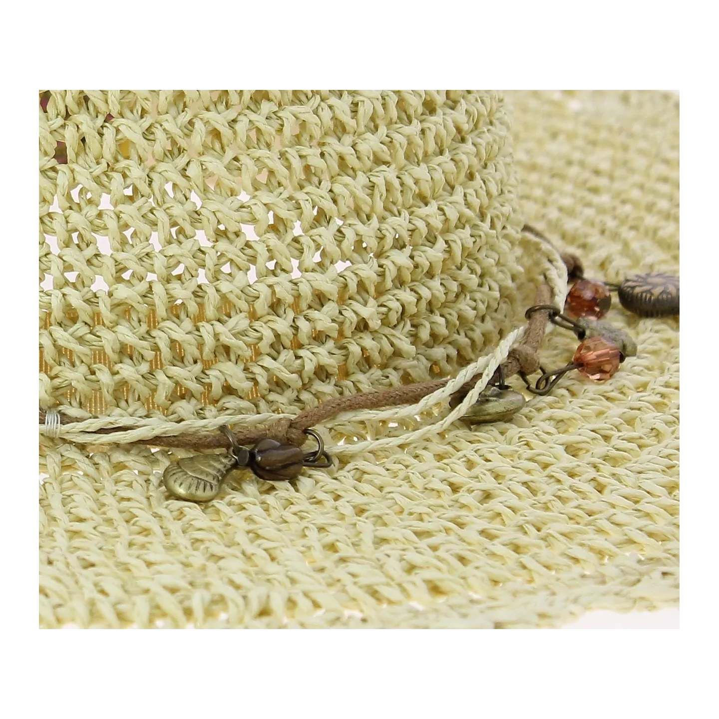 Chapeau forme capeline - Dorfman - Coloris écru Reference : 5401 | Chapellerie Traclet