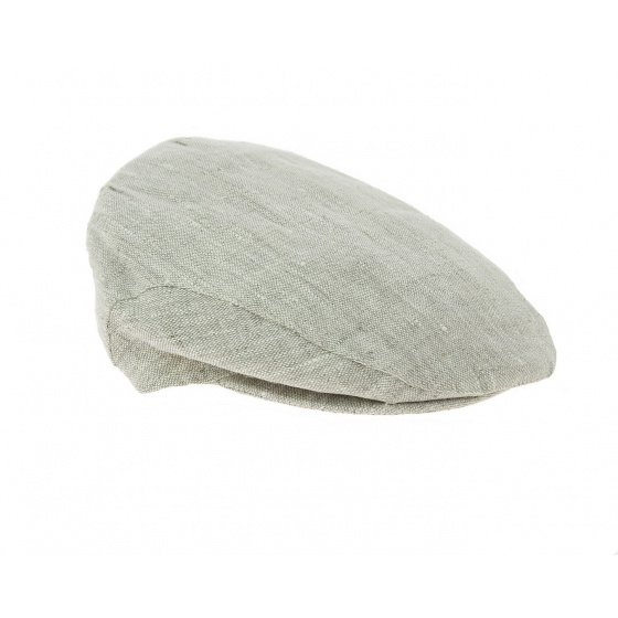 Adriatic Linen Flat Cap - Traclet