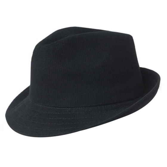 Black Arnold Bamboo Trilby Hat - Kangol