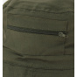 Khaki Travel Bucket Hat with Pocket