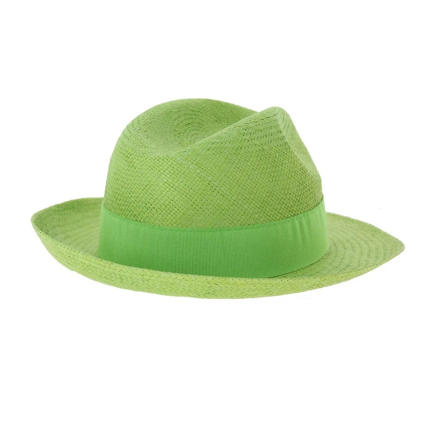 Chapeau panama Manabi - Vert Reference : 5442 | Chapellerie Traclet