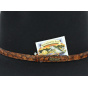 Banjo Patterson Black Fur Felt Hat - Akubra