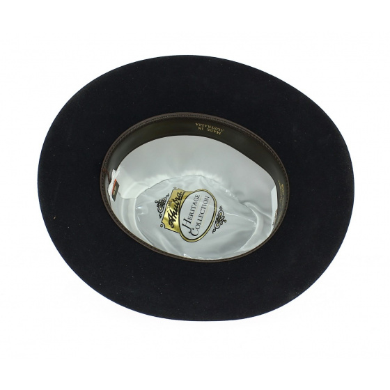 Chapeau Banjo Patterson Feutre Poil Noir - Akubra Chapeau Banjo Patterson Feutre Poil Noir - Akubra