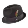 Chapeau petit bord - chapeau Trilby feutre laine Dekker - Jaxon Reference : 1893 | Chapellerie Traclet