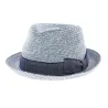 Chapeau Trilby Lowball - Cielo - trilby paille Reference : 5483 | Chapellerie Traclet
