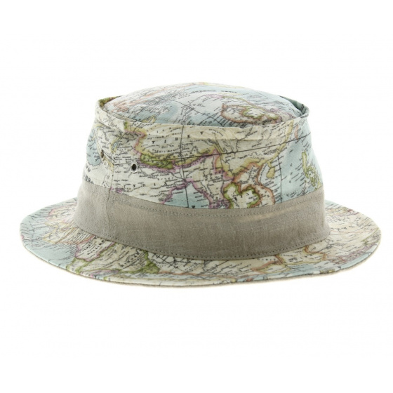 World Map Bucket Hat