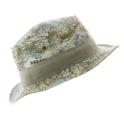 Chapeau Bob Mappemonde - Bob été Reference : 5488 | Chapellerie Traclet