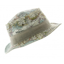 World Map Bucket Hat