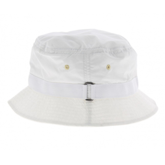 White Raffi Rain Bucket Hat - Kangol