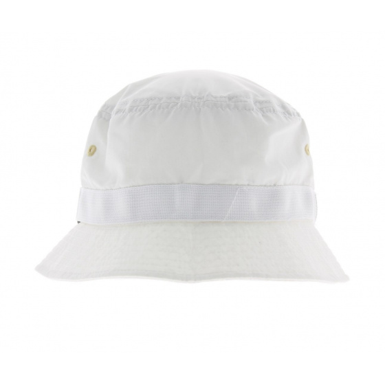 White Raffi Rain Bucket Hat - Kangol